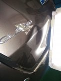 后备箱不喷漆凹陷修复对比效果