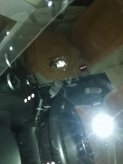 通辽汽车风挡玻璃修复重型牛眼案例