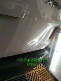 来自通辽库伦的本田XRV后备盖变形免喷漆修复